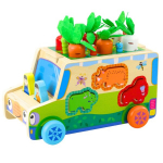 Hariv puidust auto tarvikutega