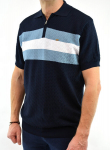Meeste polo-s&auml;rk Aiopeson 1203, sinised