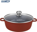 Alumiiniumist pott keraamilise kattega 8.8L, HR-JLG-J36JCR, COOKING BY HEINNER