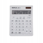 Kalkulaator Maul Mxl 12, valge, 12 asendit, maksuarvestusega