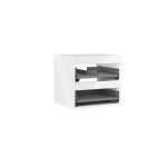 Valamukapi korpus Mexen Box-A, 50 cm, 2 sahtlit, valge l&auml;ikiv