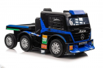 Elektriauto haagisega Mercedes XMX622B, LCD, tumesinine