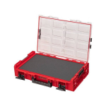 Qbrick System ONE Organizer XL 2.0 MFI RED Ultra HD kohandatud korraldaja 582 x 387 x 131 mm 13,5 l virnastatav IP66
