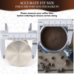 23-osaline kohvi tamperi komplekt, sh 51 mm tamper