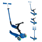 Kolmerattaline t&otilde;ukeratas Globber Go Up Active Lights, sinine