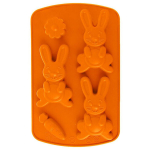Silikoonist koogi- ja pralineevorm pruun j&auml;nes Sillini 21 x 13 x 2 cm, Sausainių ir &scaron;okoladui forma silikoninė ruda ki&scaron;kis SILLINIE