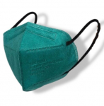 5-kihiline 3D kaitsemask FFP2 CE roheline 30 tk