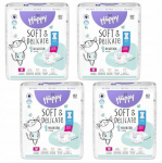 M&auml;hkmed - p&uuml;ksid HAPPY 1 NEWBORN 2-5 KG 4x82 tk