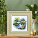 Tikkimiskomplekt Magic Needle "The Water Lily Pond" 70-38