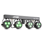 MAX PartyBar4 LED PARBAR 4-suunaline valgusefekt 3x 4-in-1 RGBW