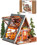 Mini maja 3D konstruktor Rolife A-Frame Cabin M&auml;emajake, DG181, 336 tk
