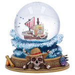 Lume pall - NEMESIS NOW - One Piece Going Merry - Animatsiooniga lumi - Going Merry dekoratsioon - Siseosa