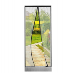 design4door magnetiline s&auml;&auml;sev&otilde;rk uksele, 60 &times; 150 cm, must