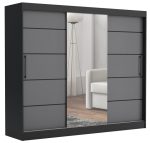 Chelsea 235 Tom garderoob peegliga, hall, 235 x 215 x 60 cm