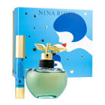 Nina Ricci Luna kingituskomplekt EDT 80 ml + mati fuksiaroosa huulepulk 2,5 g