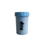 360&ordm; universaalne silikoonist koera k&auml;pa puhastaja DDOXX sinine 15x10 cm