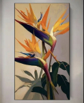 5D teemantmosaiik, 40 x 70 cm, ilma raamita.