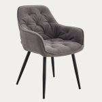 Stiilne hall FUSSY polsterdatud tool 57x63x84 cm &ndash; mugavus ja modernne disain