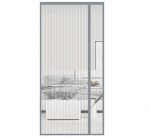 Phogary magnetiline s&auml;&auml;sev&otilde;rk uksele 90x210 cm, hall