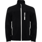 Laste softshell jakk ANTARTIDA, must