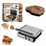 180&deg; avatav kahe k&uuml;psetuspinnaga grill Sokany SK-08050