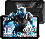 Tahvelarvuti Blackview Active 5 4G AI, 8.68" IPS 24 GB + 128 GB/SD 2 TB, Android 15, 6600 mAh, 16MP + 13MP, NFC - Must