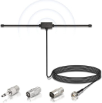 FM-dipoolantenn, 3 m kaabliga