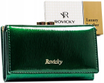 Naiste ehtsast nahast rahakott Rovicky, roheline