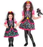 "DIA DE LOS MUERTOS" (kleit, peakate)