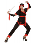 "NINJA T&Uuml;DRUK" (mantel, p&uuml;ksid, v&ouml;&ouml;, s&otilde;rmedeta kindad, lipsud, peapael)