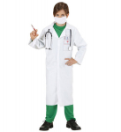 "DOKTOR" (laborikittel, n&auml;omask)