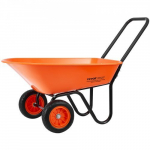 K&auml;ru, 125x63x82 cm, oranž, metall ja plastik