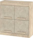 Seinale paigaldatav kapp &bdquo;Meblocross Maximus MXS-41&rdquo;, modernne liivatooniga viimistlus, riputatav disain, ustega