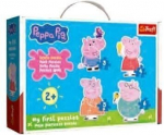 Pusle Trefl Baby Classic Peppa Pig &ndash; Suured t&uuml;kid, 18 osa, vanusele 2+