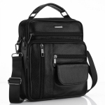 Meeste ehtsast nahast kott Rovicky, must