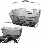 Jalgrattakorv Pagasi kandmine Tagumine jalgratta pagasikorv mahukas k&auml;epidemega Metall