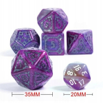 Rgfk Valaskjalf Rpg t&auml;ringukomplekt &ndash; 7 suurt akr&uuml;&uuml;list t&auml;ringut
