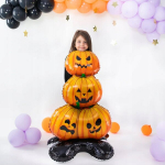 Halloweeni k&otilde;rvitsaga seisev fooliumist &otilde;hupall 60x107cm
