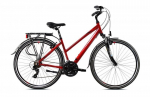 Linnajalgratas Capriolo Touring Roadster Lady, 28", punane