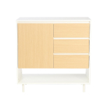 Vitriinkapp Home4you HERTA liivakarva metallist Skandinaavia stiilis, sahtlitega