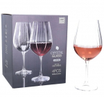 Veiniklaaside komplekt Atmosfera kristall 690 ml, 4-osaline, suur punane vein
