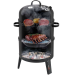&Uuml;mmargune kahetasandiline grill-suitsuahi Lund, 51x42x80 cm