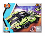 Constructor sportauto puldiga, roheline