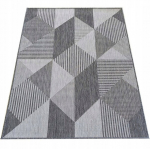 Hall kaasaegne kahepoolne punutud vaip 200x290 cm