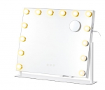 Meigipeegel 58x43 cm Valge LED-valgustus