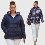 Kahepoolne naiste jope Fashion, sinine