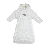 Huppa Beebide magamiskott ZIPPY, white, 068