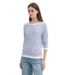 Tom Tailor naiste dressipluus 1039980*36117, sinine/valge 4068127278487, S