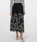 Vero Moda Naiste seelik 10326561*01, must/valge 5715678951350