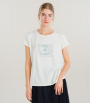 Zabaione naiste T-s&auml;rk AU44TUMN TS*03, valge 4067218951476